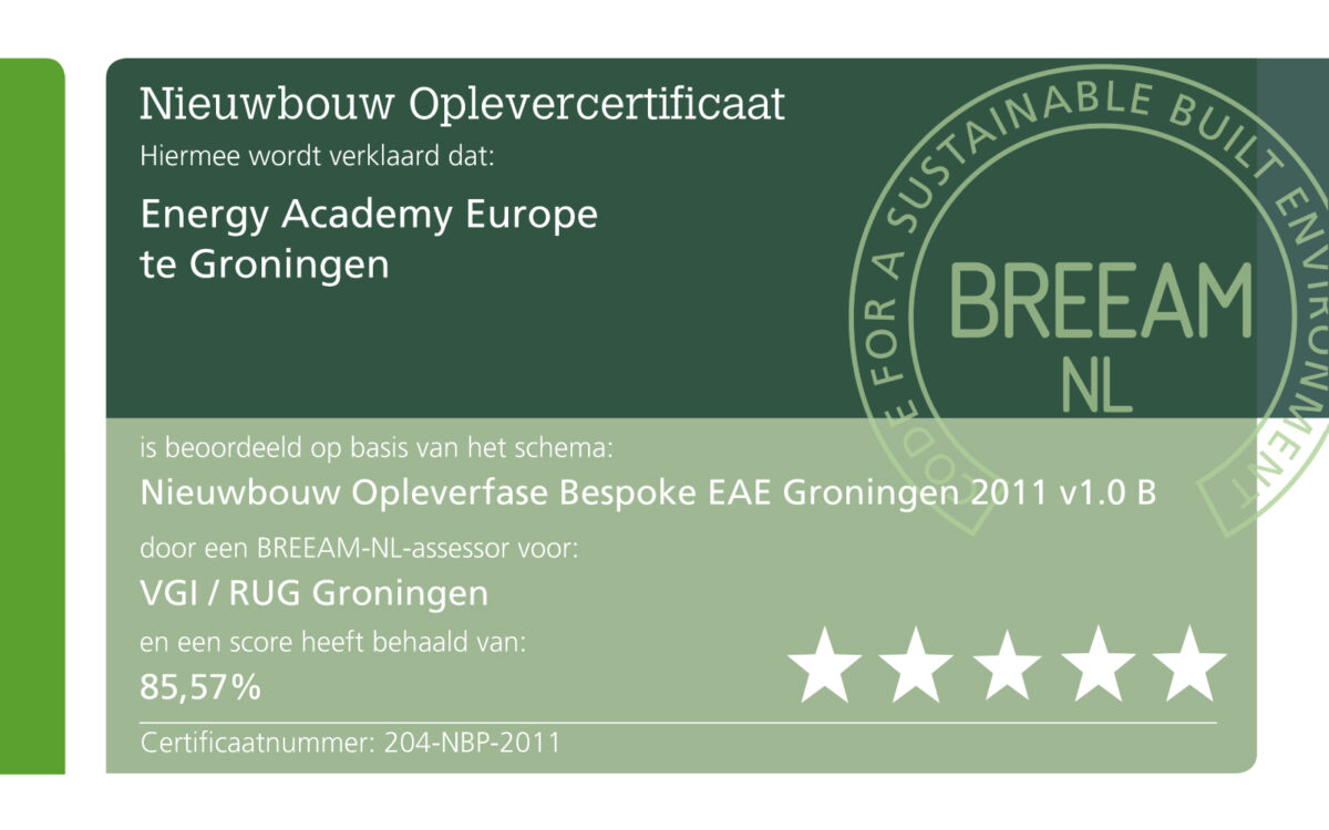 BREEAM energy academy