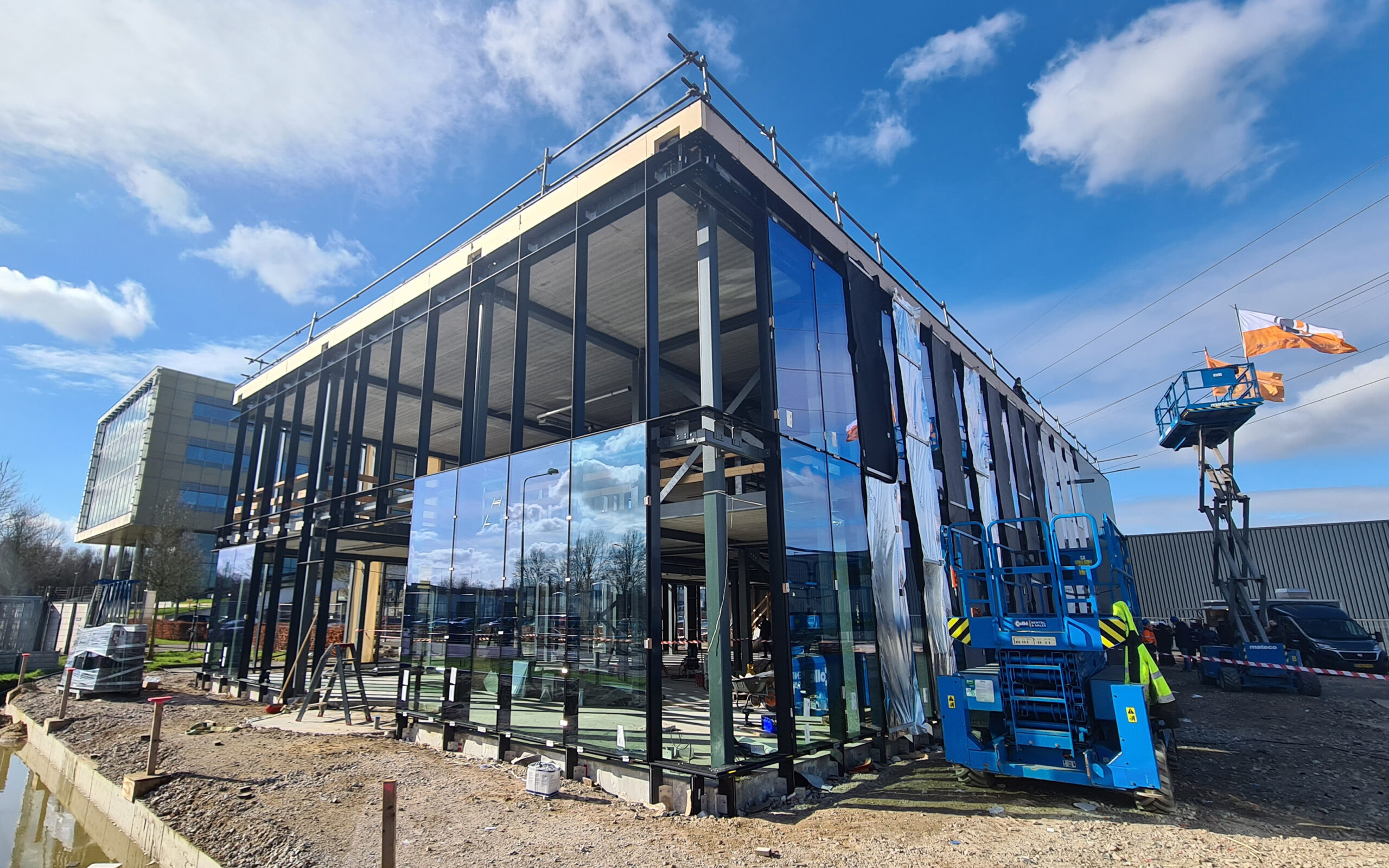 Porter's lodge reaches highest point » Broekbakema